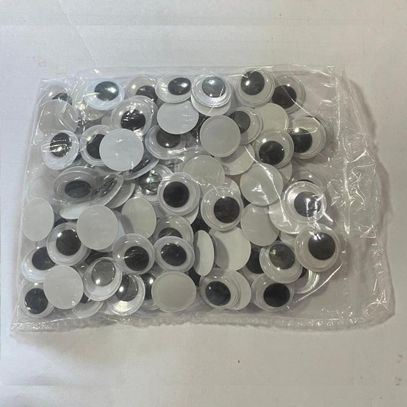 Pack Ojos Locos - 100 Un - Textil Rehuce