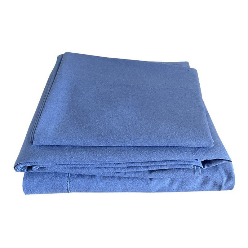 Juego Sábanas 100% Algodón 1 Plaza - Textil Rehuce