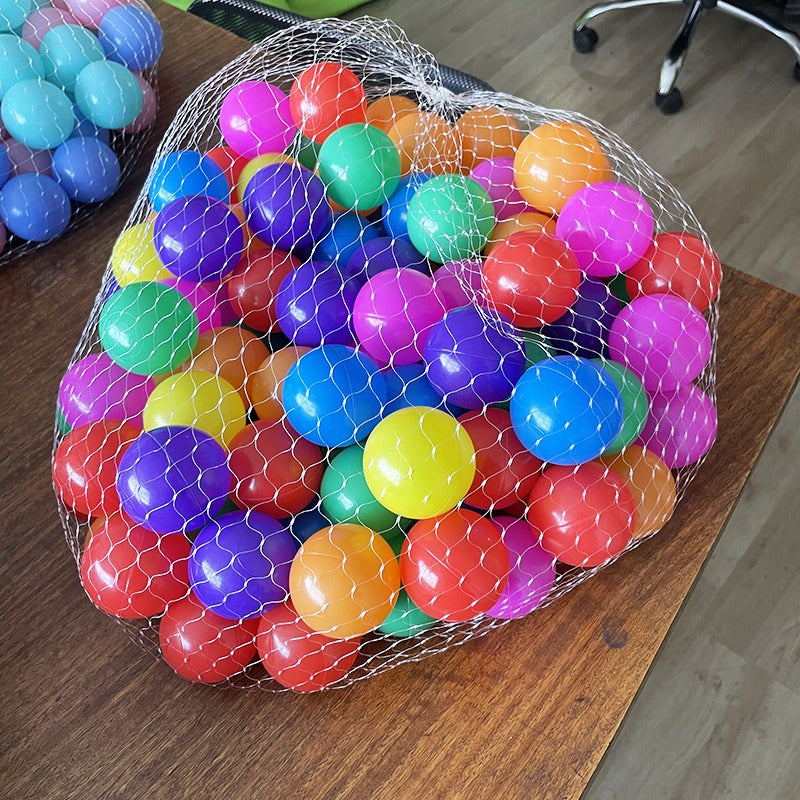 Pack 100 Pelotas Plasticas - Textil Rehuce
