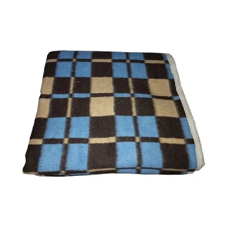 Frazada 1.5 Plazas Lana Premium - Textil Rehuce