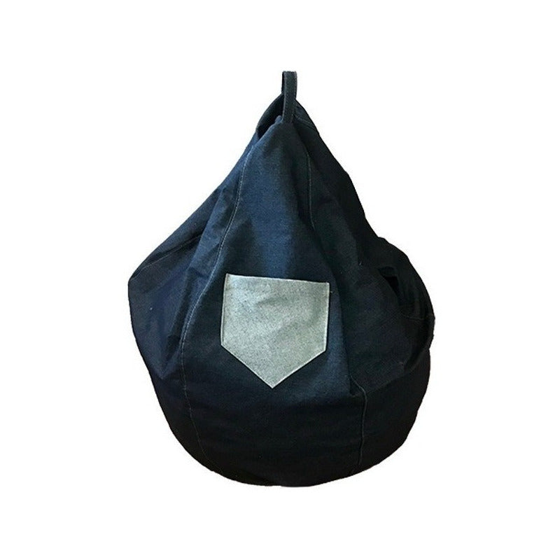Puff Pera Jeans XL - Textil Rehuce