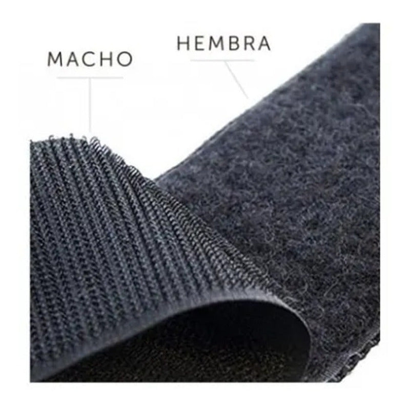 Rollo Velcro Autoadhesivo 2.5 Cm - Textil Rehuce