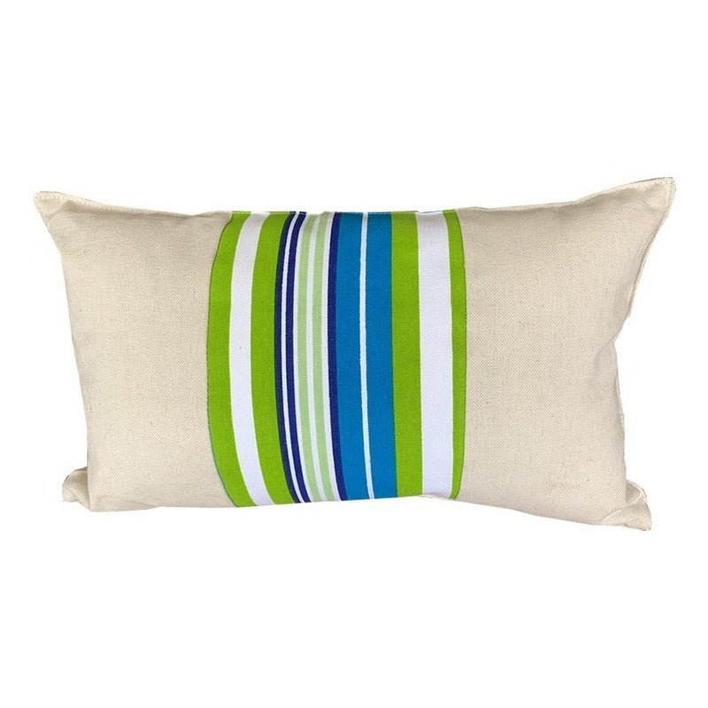 Cojin Rayado 50x30 Cm - Textil Rehuce