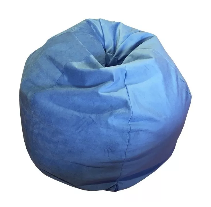 Puff Pera Gamuza L - Textil Rehuce
