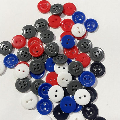 Pack 50 Botones Plásticos Surtidos - Textil Rehuce