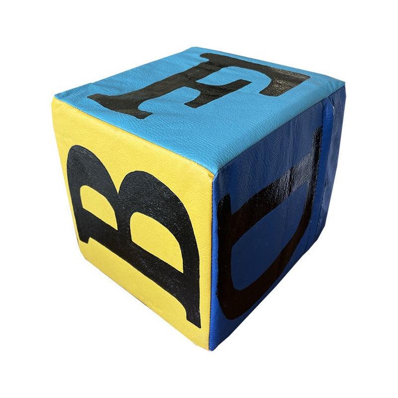 Cubo Dado De Espuma 20 Cm - Textil Rehuce
