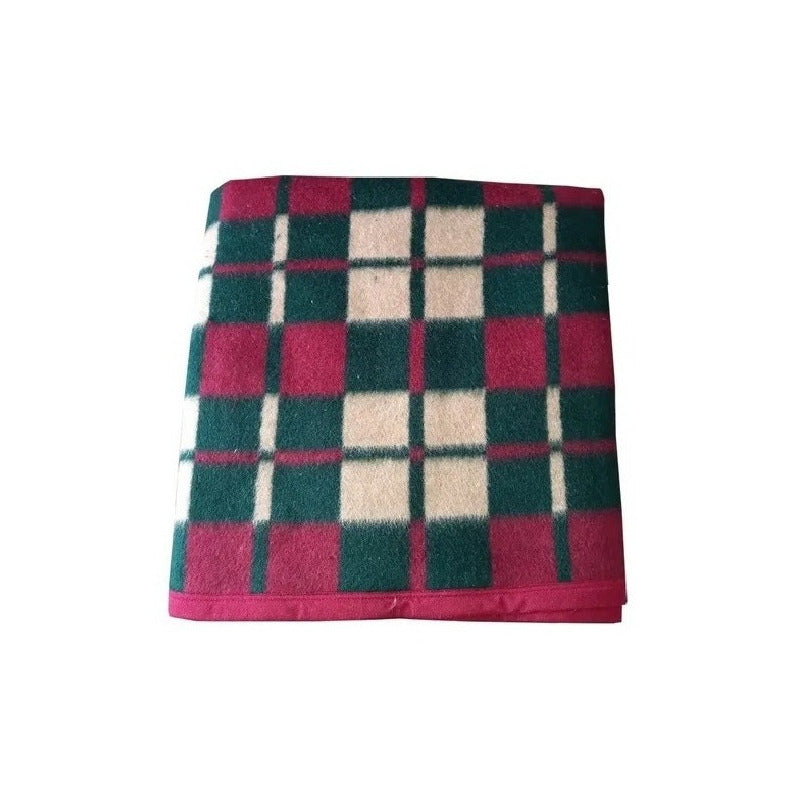 Frazada 1.5 Plazas Lana Premium - Textil Rehuce