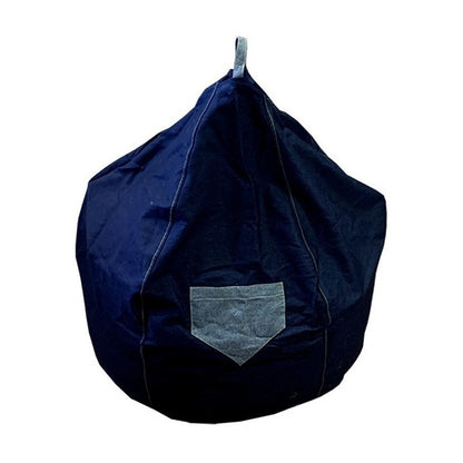 Puff Pera Jeans L - Textil Rehuce