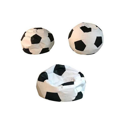 Puff Fútbol L - Textil Rehuce