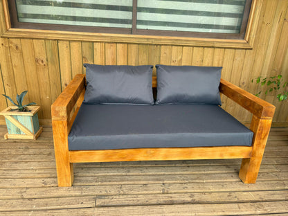 Juego De Terraza Madera 3 Personas