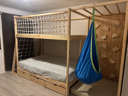 Cuna Montessori Multifuncional – Aventura y Descanso