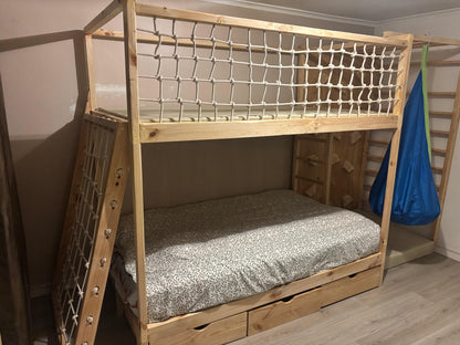 Cuna Montessori Multifuncional – Aventura y Descanso