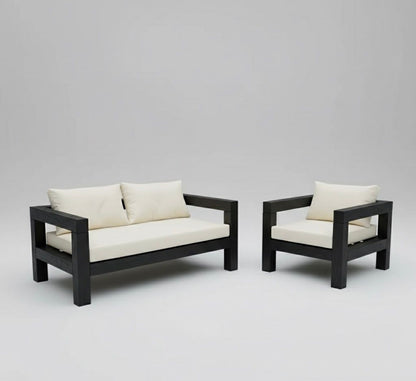 Juego De Terraza Madera 3 Personas