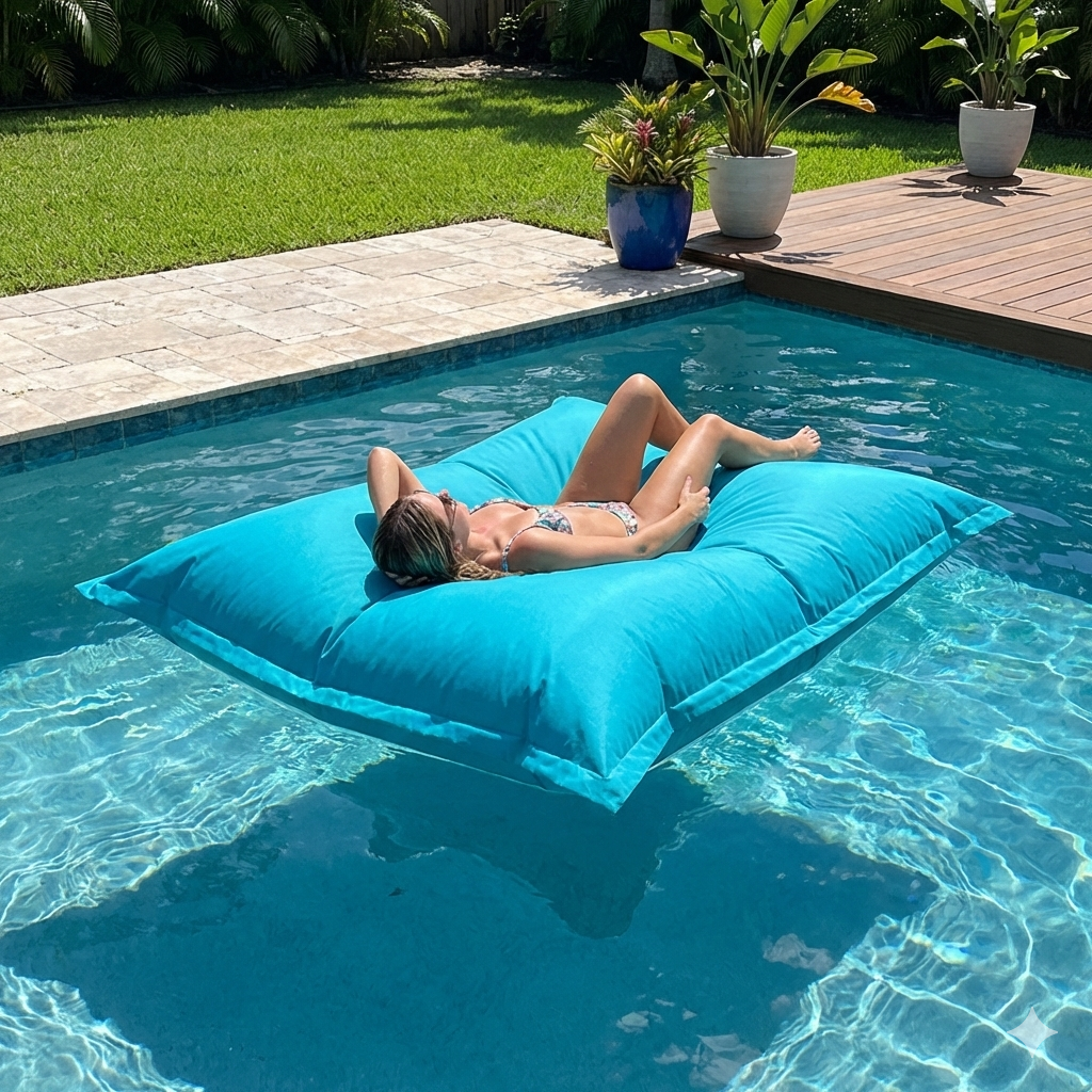 Cojin Puff Gigante Cuadrado