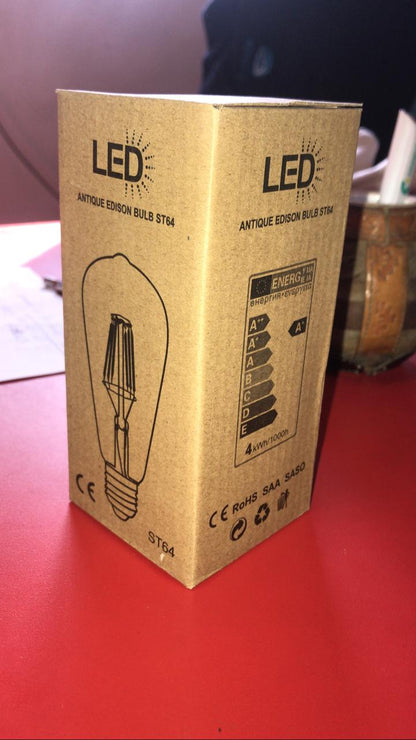 Lámpara Rústica De Madera 3 Ampolletas