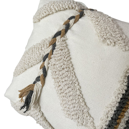 Funda Cojin Hogar Bordado (sin relleno)