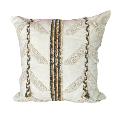 Funda Cojin Hogar Bordado (sin relleno)