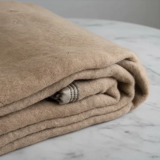 Frazada Beige Super King