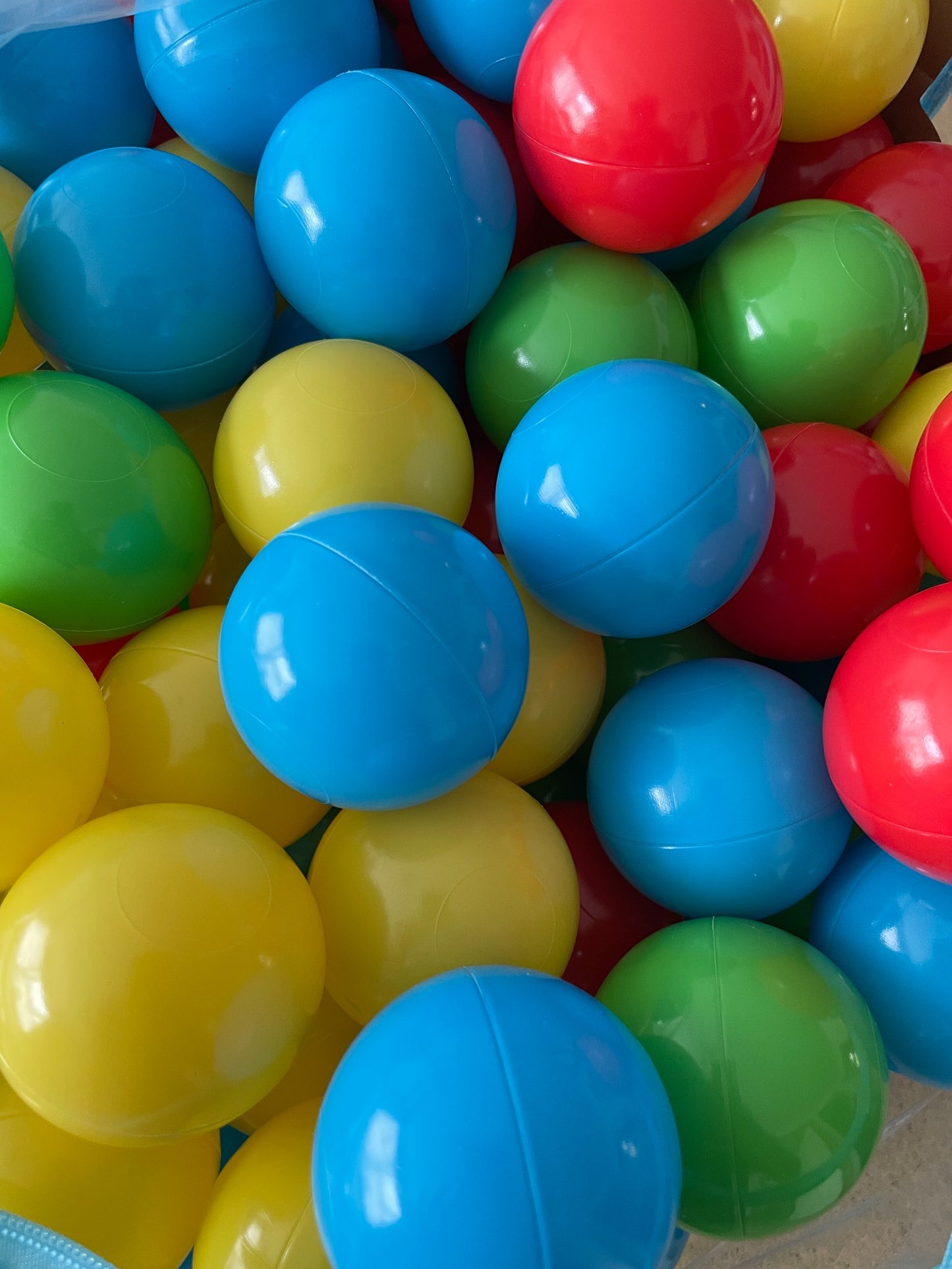 Pack 100 Pelotas Plasticas Bestway