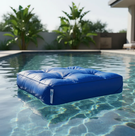 Cojin posavasos piscina