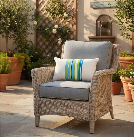 Cojin Rayado 50x30 Cm